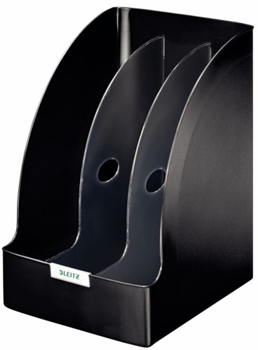 Tijdschriftencassette Leitz Plus Jumbo zwart