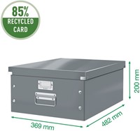 Opbergbox Leitz WOW Click & Store 350x188x450mm wit-3