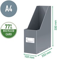 Tijdschriftencassette Leitz WOW Click & Store wit-2