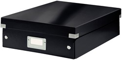 Opbergbox Leitz WOW Click & Store 280 x100 x370 mm zwart