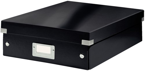 Opbergbox Leitz WOW Click & Store 280 x100 x370 mm zwart