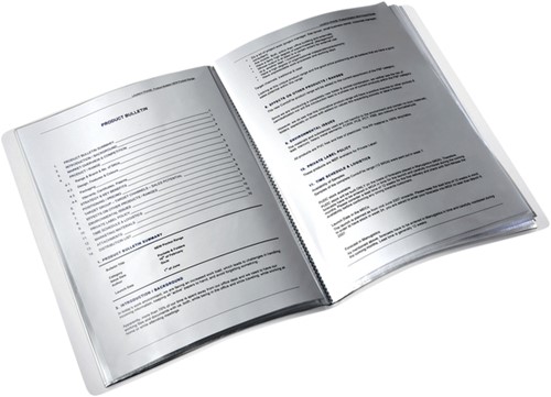 Showalbum Leitz WOW A4 20-tassen PP zwart-2