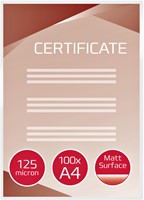 Lamineerhoes 216x303mm 2x125mic GBC A4 mat ds/100-2