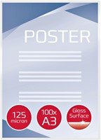 Lamineerhoes 303x426mm 2x125mic GBC A3 mat ds/100-2