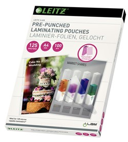 Leitz lamineerhoezen met perforatieband