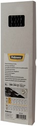 Bindrug Fellowes 6mm 21rings A4 zwart 100stuks
