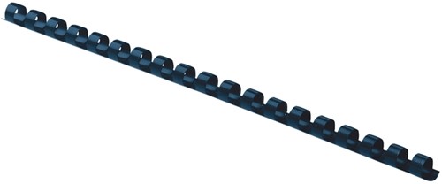 Bindrug Fellowes 8mm 21rings A4 zwart 100stuks  -2