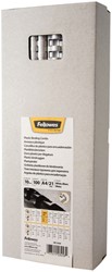 Bindrug Fellowes 10mm 21rings A4 wit 100stuks
