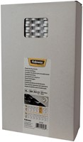 Bindrug Fellowes 14mm 21rings A4 wit 100stuks