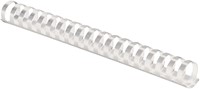 Bindrug Fellowes 19mm 21rings A4 wit 100stuks-2
