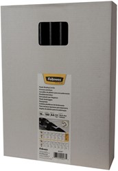 Bindrug Fellowes 19mm 21rings A4 zwart 100stuks