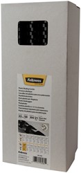 Bindrug Fellowes 22mm 21rings A4 zwart 50stuks