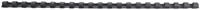 Bindruggen 21r.  6mm zwart ds/100-3