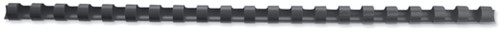 Bindruggen 21r. 12mm zwart ds/100-3