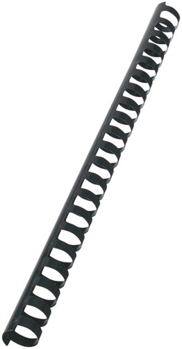 Bindruggen 21r. 19mm zwart ds/100-3