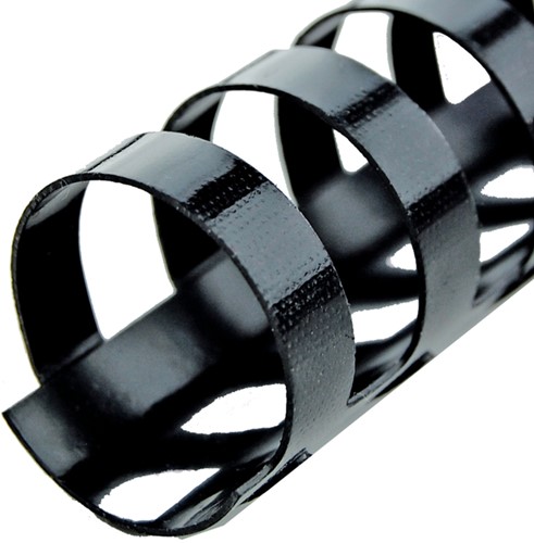 Bindruggen 21r. 19mm zwart ds/100-3