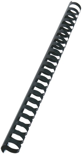 Bindruggen 21r. 22mm zwart ds/100-2