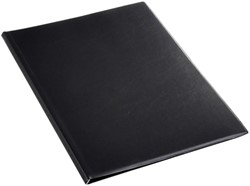 Showalbum A4 Rillstab 10 tassen zwart