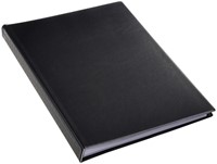 Showalbum A4 Rillstab 60 tassen zwart