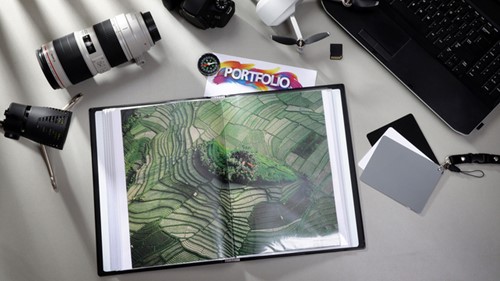 Showalbum A4 Rillstab 60 tassen zwart-3