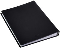 Showalbum A4 Rillstab 80 tassen zwart-2