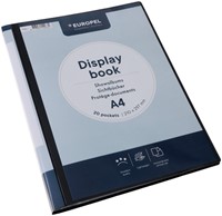 Showmap Europel frontview A4 20 tassen antraciet