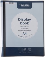 Showmap Europel frontview A4 20 tassen antraciet-2