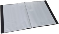 Showmap Europel frontview A4 20 tassen antraciet-3