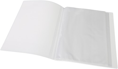 Showmap Europel frontview A4 20-tassen wit-3