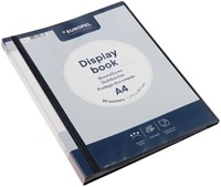 Showmap Europel frontview A4 30 tassen antraciet