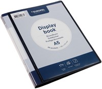 Showmap Europel frontview A5 20 tassen antraciet