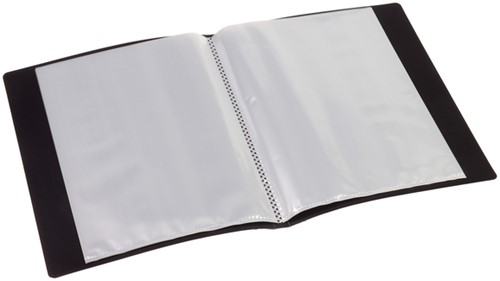 Showmap Europel frontview A5 20 tassen antraciet-2