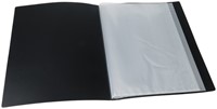 Showmap Europel frontview A4 10-tassen antraciet-2