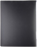 Showmap Europel frontview A4 10-tassen antraciet-3