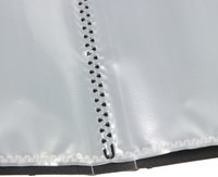 Showmap Europel frontview A4 10-tassen antraciet-4