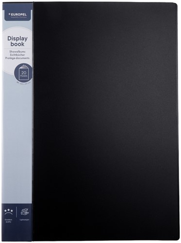 Showalbum A3 HF2 deluxe 20-tassen antraciet-2