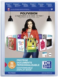 Showalbum A4 Elba Polyvision 20 tas transparant