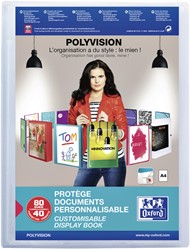 Showalbum A4 Elba Polyvision 40 tas transparant