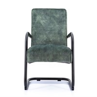 Vergaderstoel, sledeframe zwart, Adore hunter