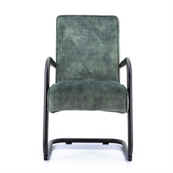 Vergaderstoel, sledeframe zwart, Adore hunter