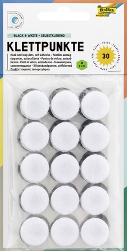 Klittenband stippen Folia pak/30