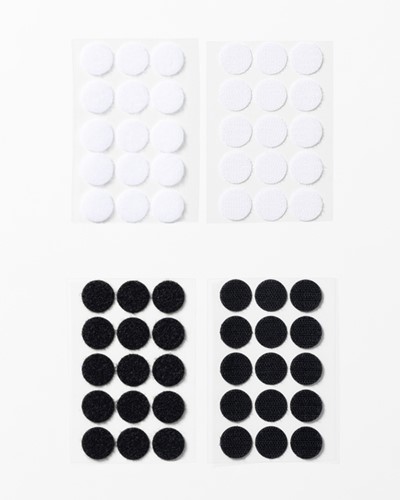 Klittenband stippen Folia pak/30-2