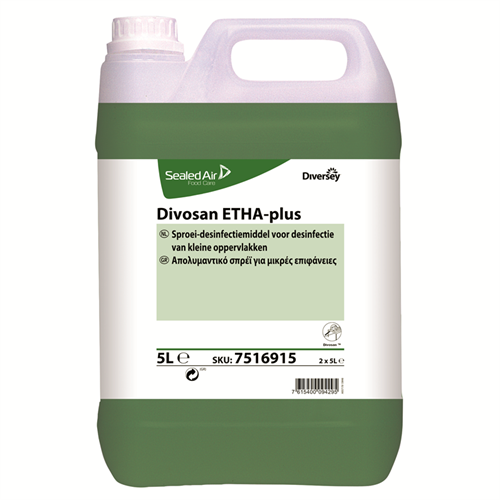 Desinfectiemiddel Divosan Etha Plus 5L (tbv kleine oppervlakken)