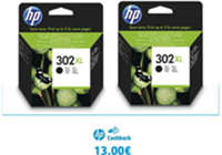 Inktcartridge HP F6U67AE (302XL) kleur-3