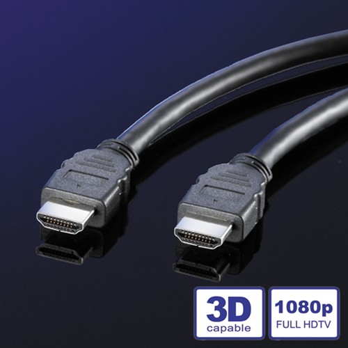 Kabel HDMI high speed + ethernet male/male  2 meter zwart-2