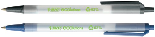 Balpen Bic Ecolutions clic stic zwart-2