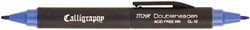 Kalligrafiepen Itoya CL10 1,5/3,0mm penpunt blauw