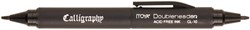 Kalligrafiepen Itoya CL10 1.5/3.0mm zwart