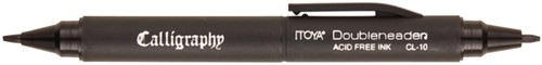Kalligrafiepen Itoya CL10 1.5/3.0mm zwart