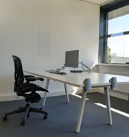 Preventiescherm  65x140cm Desq met 2 bureauklemmen-2